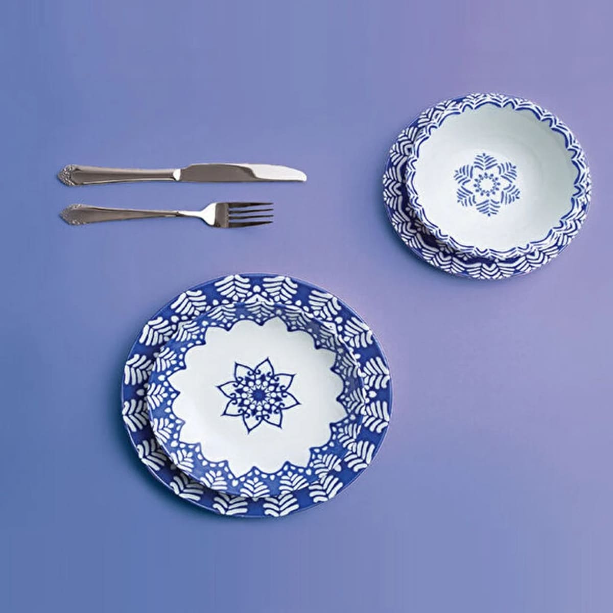 juego vajilla turca porcelana portland etnico 16