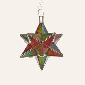 lámpara árabe cristal estrella A14 colores