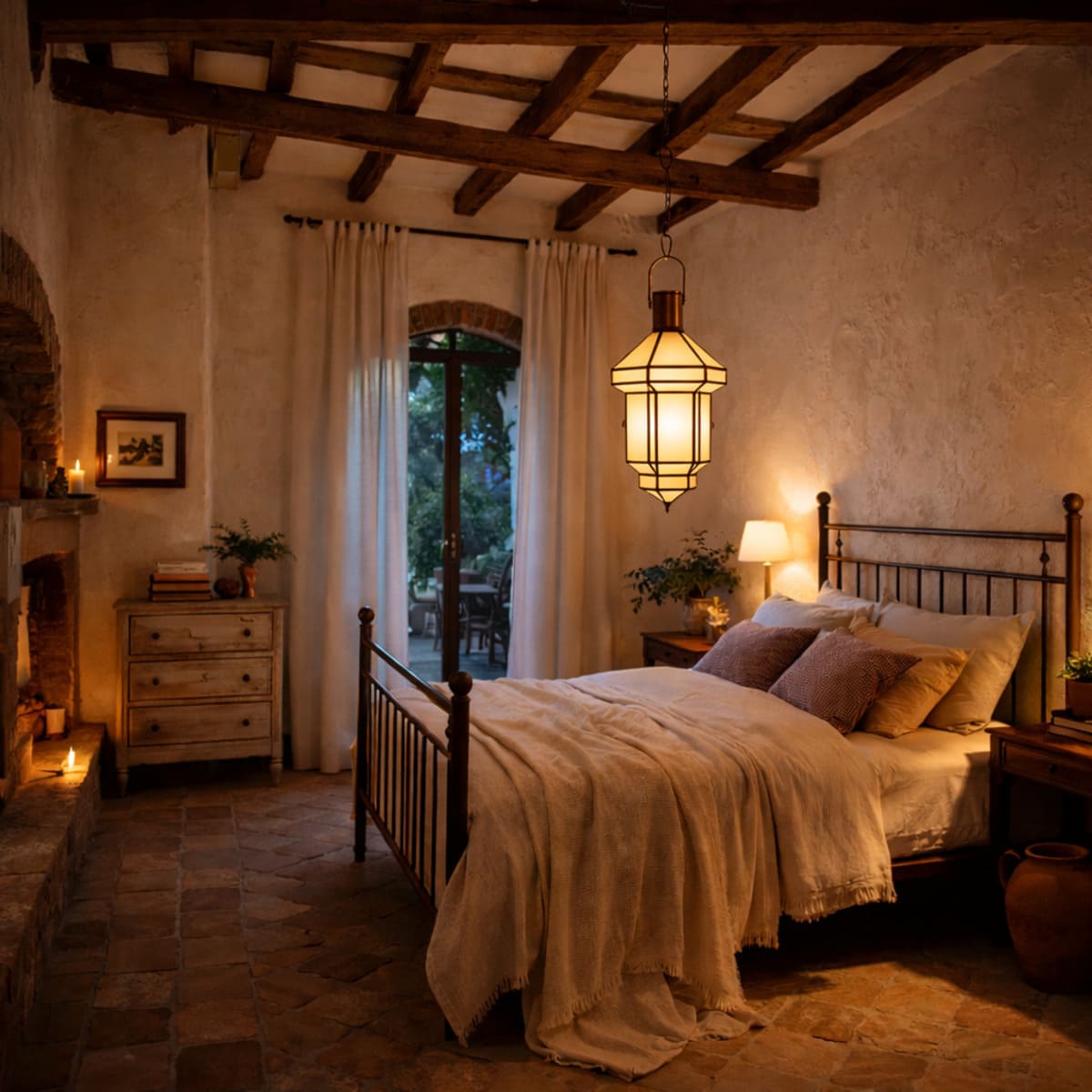 lámpara marroquí de cobre Arbaha on