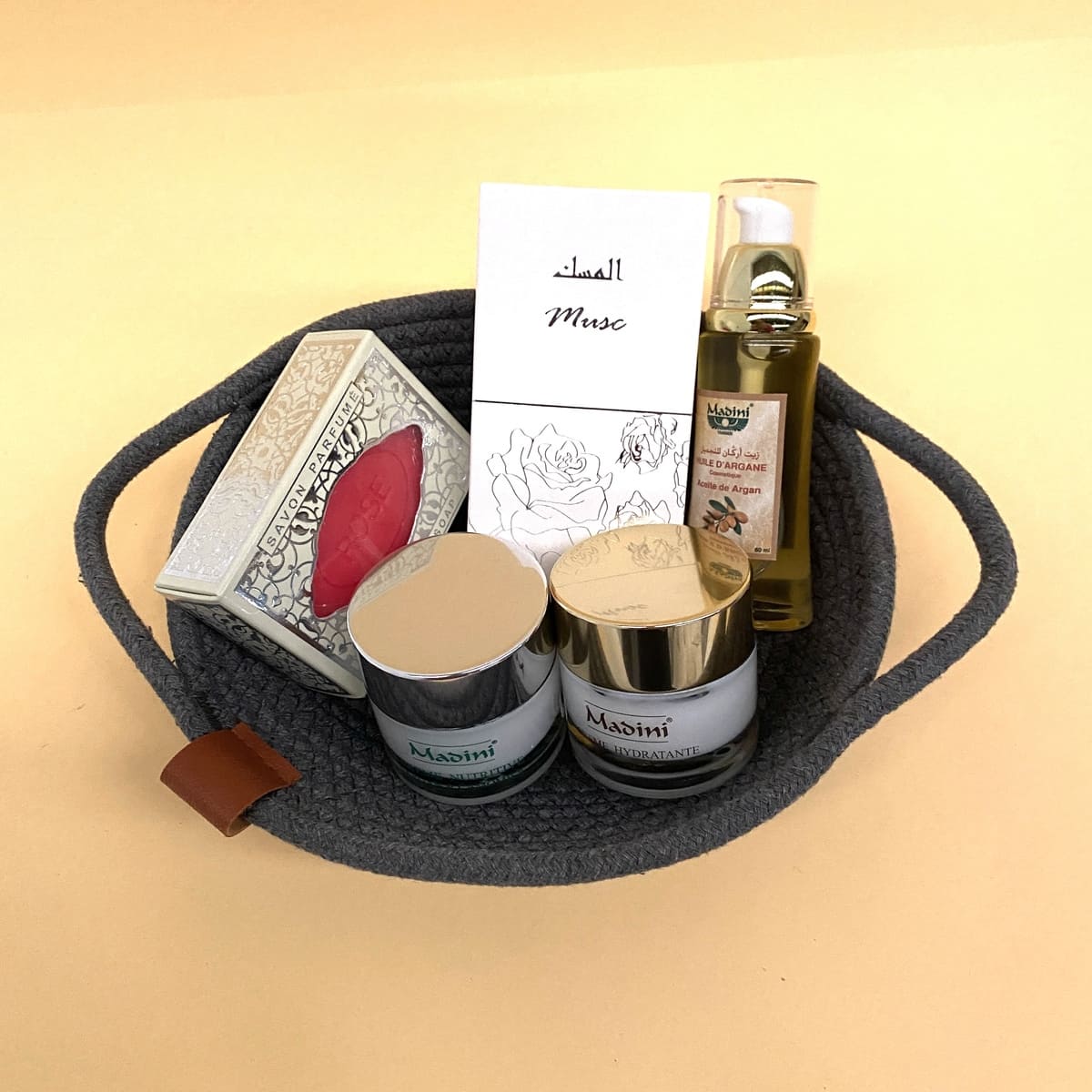 Panier cosmétique arabe fait main exclusif MADINI
