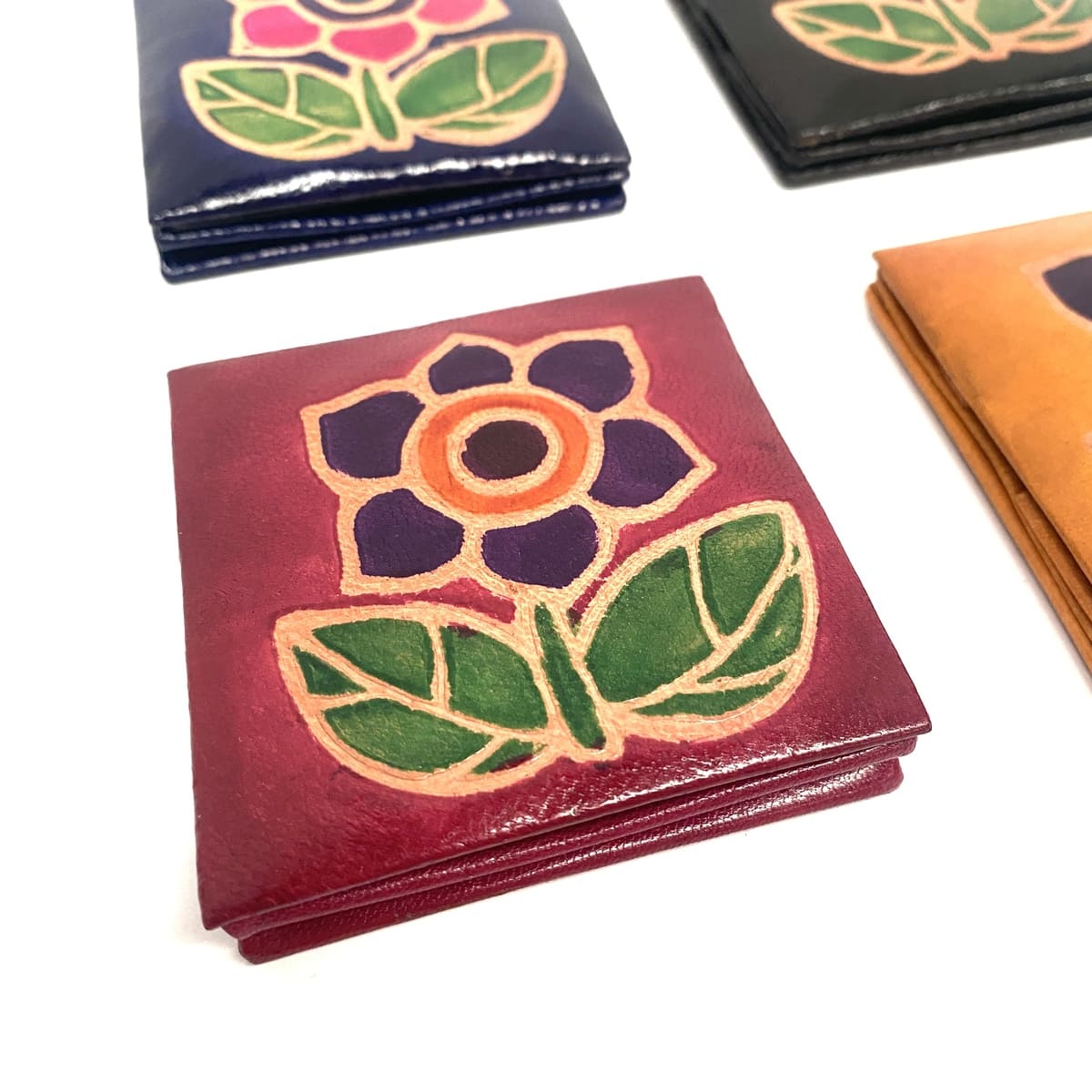 Monedero Árabe de Cuero detalle