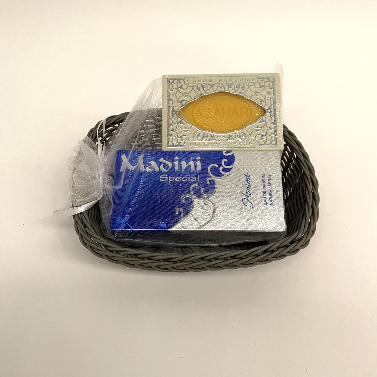 Parfum arabe pour homme MADINI 50ml + Savon Fleur d'Oranger