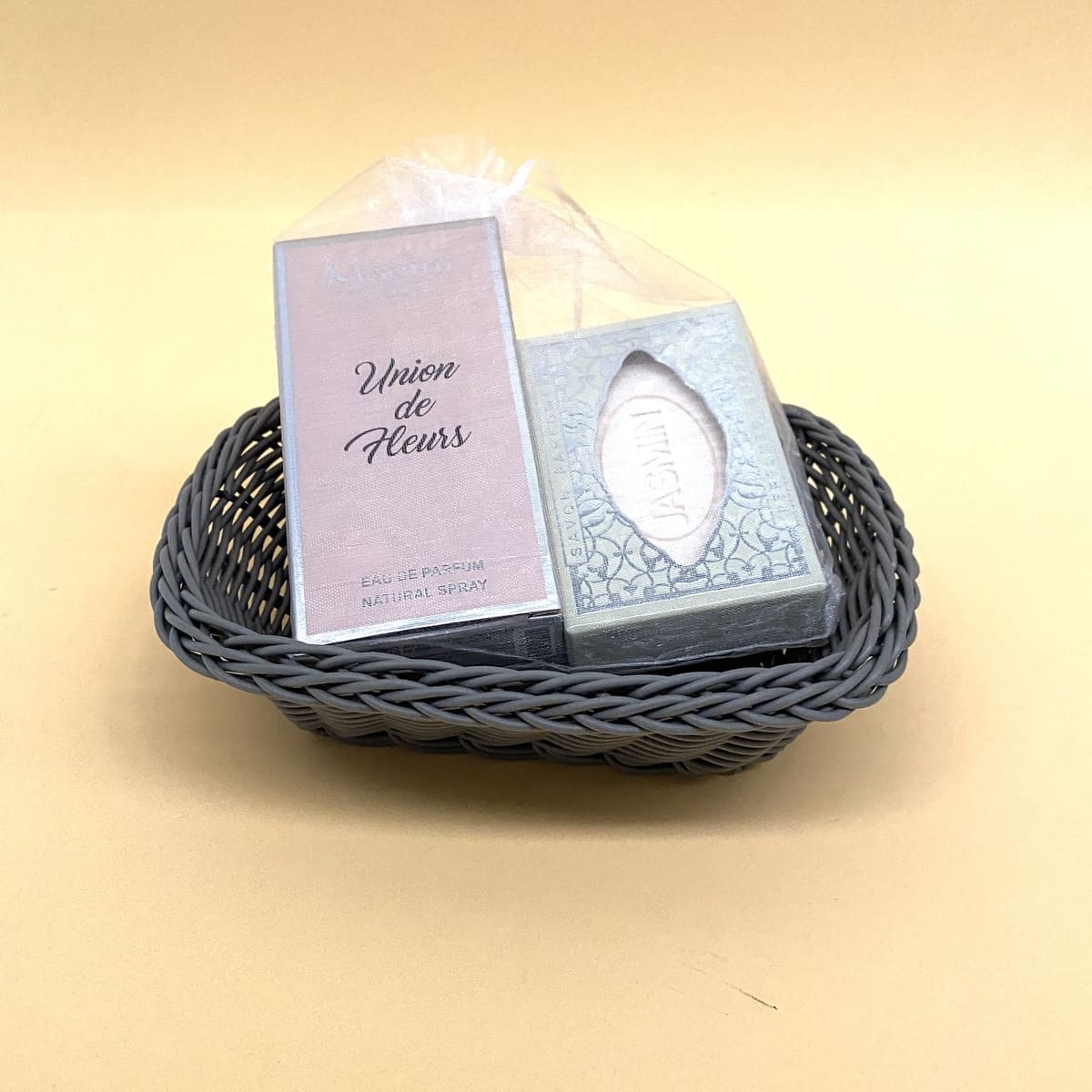 MADINI Union de Fleurs panier de parfum arabe féminin + Savon