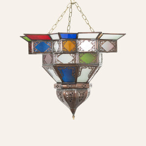 plafón árabe multicolor techo F4B 37cm