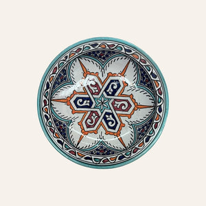 Assiette arabe en céramique de Fès 3 tailles