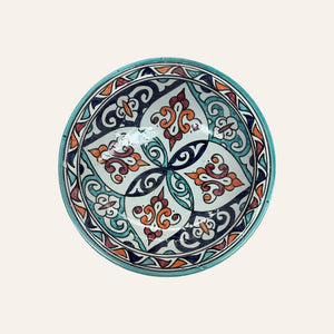 Assiette arabe en céramique de Fès 3 tailles