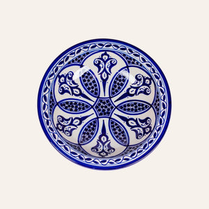 Assiette arabe en céramique de Fès 3 tailles