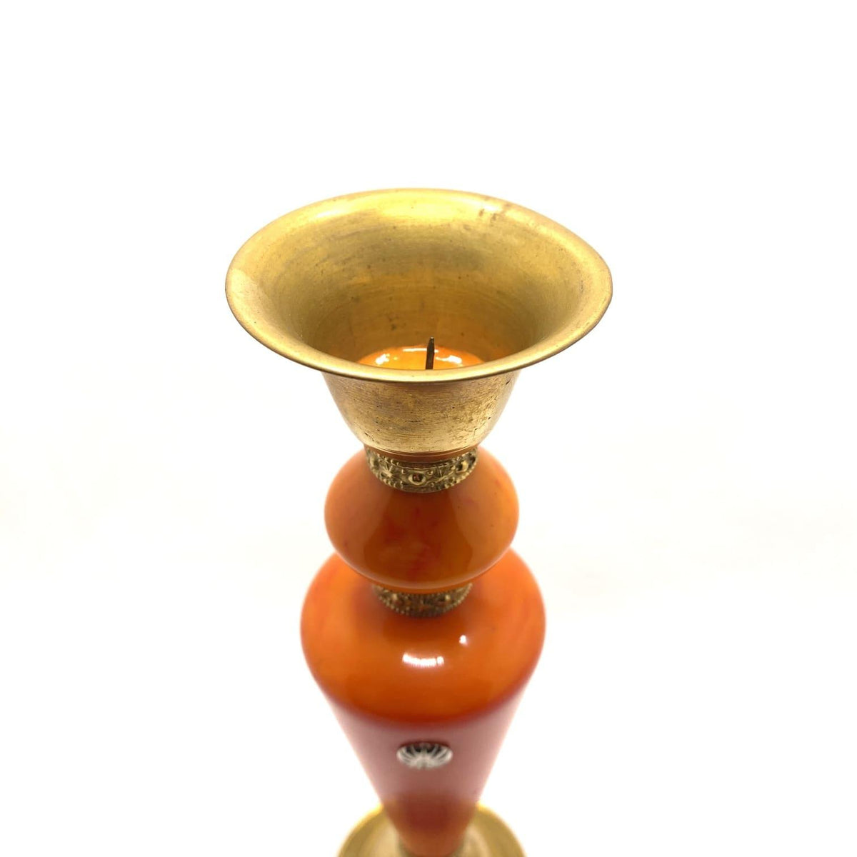 Portavelas Marroquí de Bronce