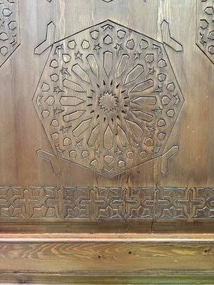 puerta marroquí 7 madera