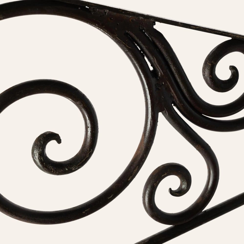 soporte hierro macetas 88cm detalle