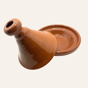 tajín marroquí esmaltado cerámica abierto