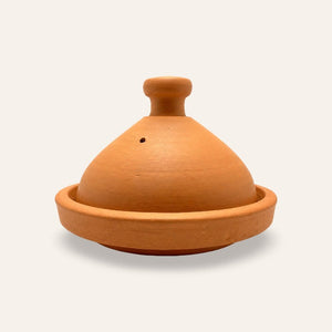 tajine cerámica marroquí natural 22cm