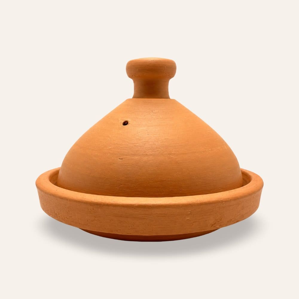tajine cerámica marroquí natural 28cm