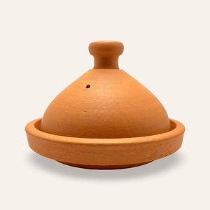 tajine cerámica marroquí natural 28cm