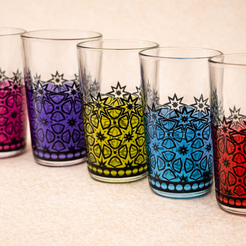 vasos árabes Madrasa detalle